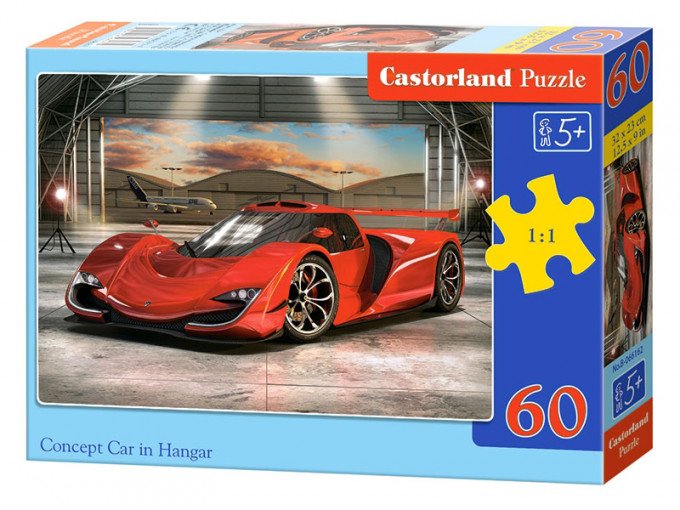 Фото - красочные пазлы Castorland с машинкой цена 59 грн. за комплект - Леопольд
