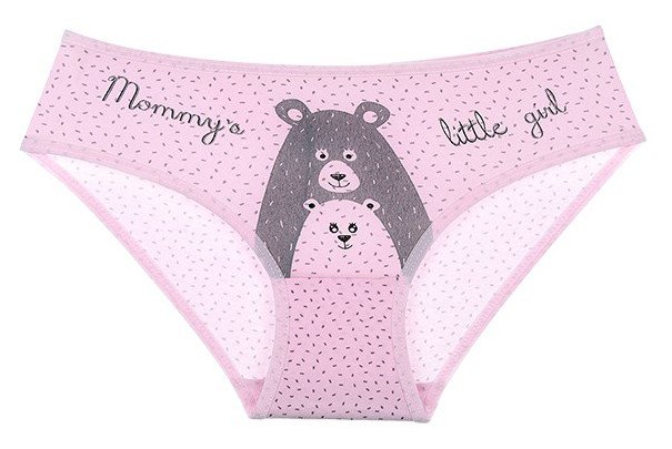 Фото - рожеві трусики для дівчинки з ведмедиками ціна 39 грн. за штуку - Леопольд