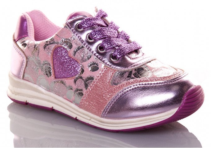 Фото - відмінні демісезонні кросівки для дівчинки ціна 295 грн. за пару - Леопольд
