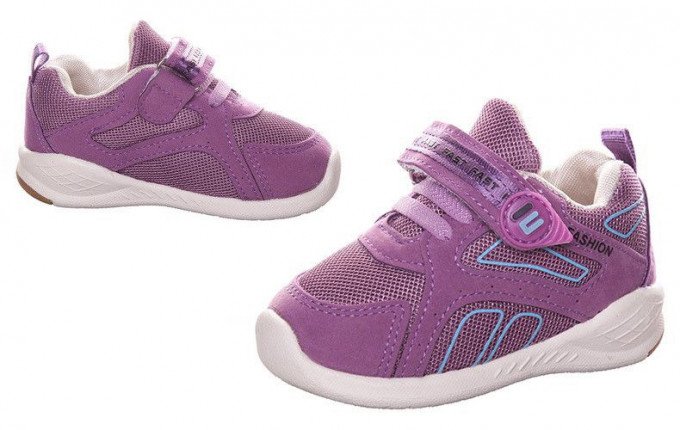 Фото - стильні кросівки фіолетового кольору ціна 355 грн. за пару - Леопольд