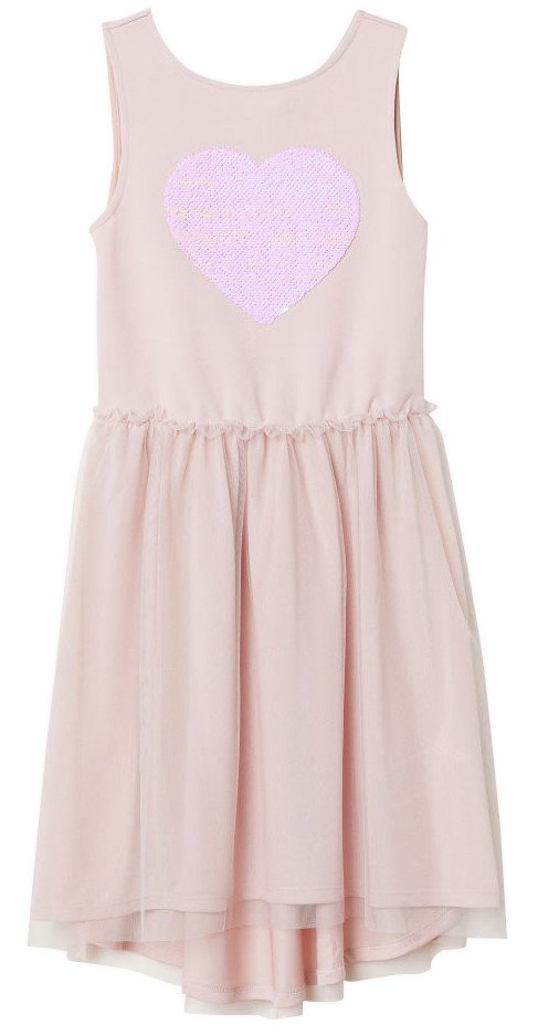 Фото - ніжно-рожева сукня HM для школярки ціна 365 грн. за штуку - Леопольд