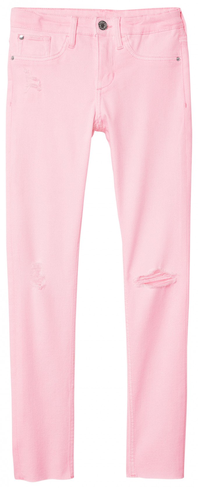 Фото - яркие неоново-розовые джинсы для девочки цена 595 грн. за штуку - Леопольд