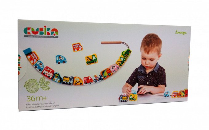 Фото - развивающая игра-шнуровка для самых маленьких цена 229 грн. за комплект - Леопольд