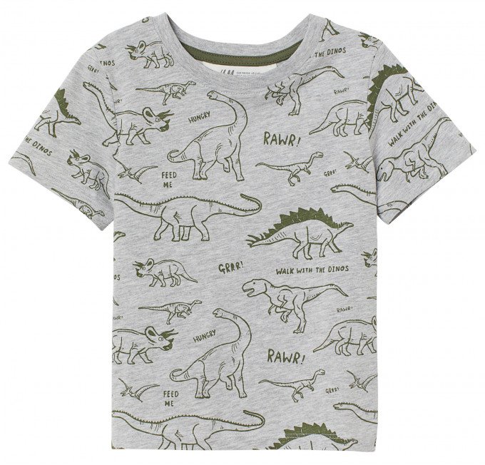 Фото - футболка с динозаврами для мальчика цена 195 грн. за штуку - Леопольд