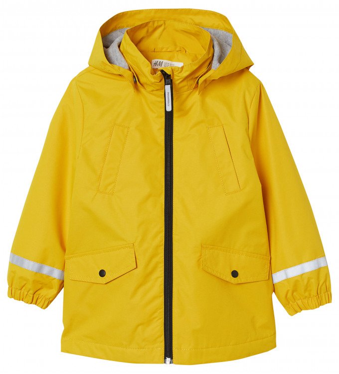 Фото - яскрава куртка жовтого кольору H&M ціна 515 грн. за штуку - Леопольд