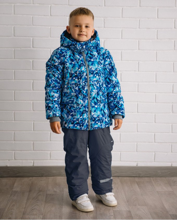 Фото - модный комплект для мальчика на зиму цена 2163 грн. за комплект - Леопольд