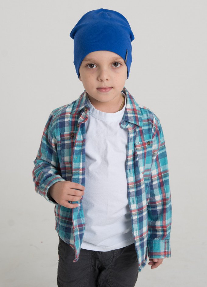 Фото - дитяча демісезонна шапка оригінального забарвлення ціна 89 грн. за штуку - Леопольд