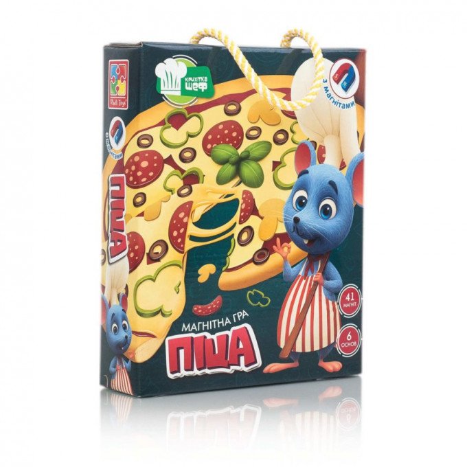 Фото - увлекательная магнитная игра Пицца цена 125 грн. за комплект - Леопольд