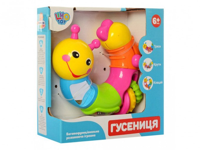 Фото - забавная игрушка для самых маленьких Гусеница цена 110 грн. за штуку - Леопольд