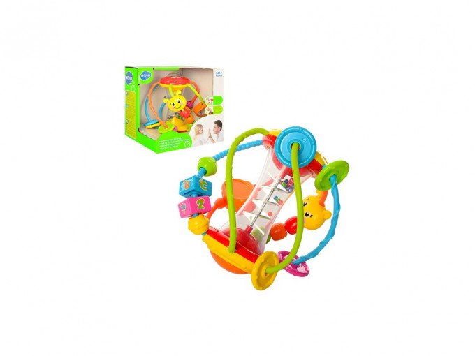 Фото - развивающий игровой шар для малышей от Hola Toys цена 205 грн. за штуку - Леопольд
