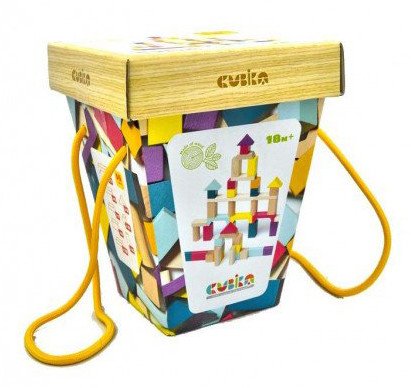 Фото - конструктор Cubika World для малюків ціна 315 грн. за комплект - Леопольд