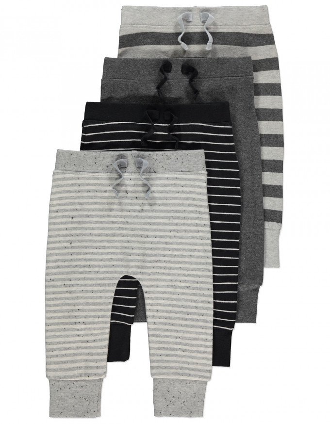 Фото - бавовняні штанці для малюків на манжетах ціна 115 грн. за штуку - Леопольд