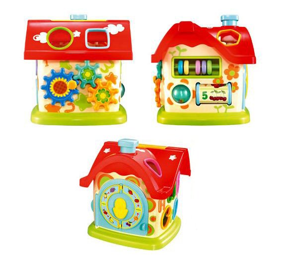 Фото - развивающий многофунциональный чудо-домик цена 355 грн. за комплект - Леопольд