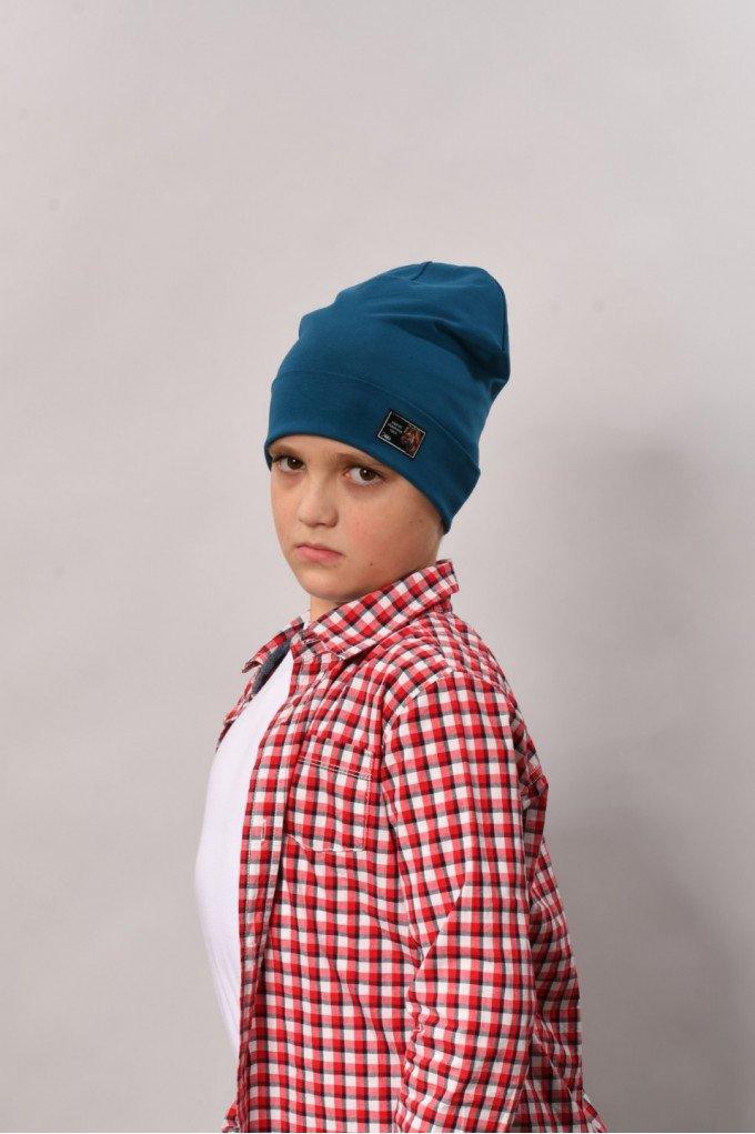 Фото - демісезонна шапочка для хлопчика ціна 119 грн. за штуку - Леопольд
