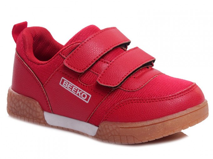 Фото - красные демисезонные кроссовки унисекс цена 435 грн. за пару - Леопольд