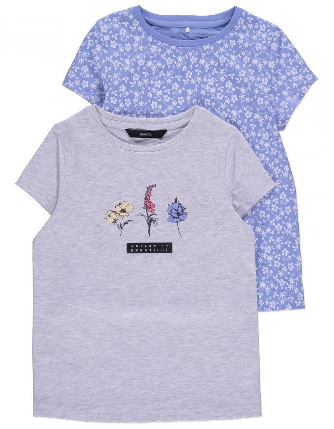 Фото - модные футболки George для девочки цена 165 грн. за штуку - Леопольд