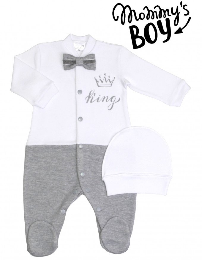 Фото - нарядный человечек и шапочка King цена 215 грн. за комплект - Леопольд