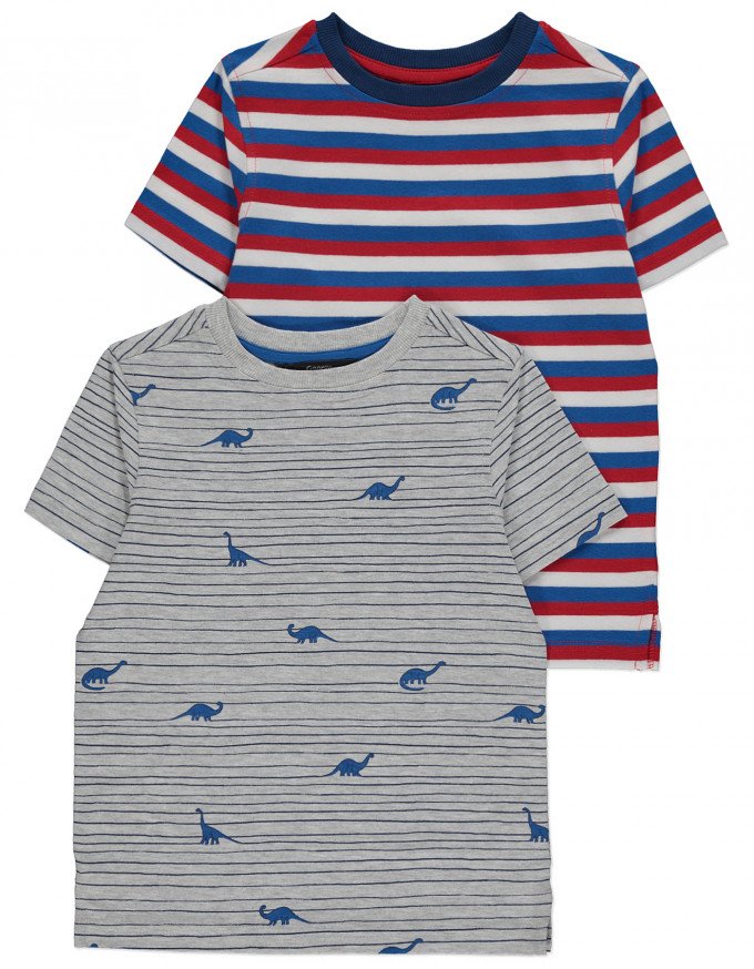 Фото - полосатые футболки для мальчишек цена 165 грн. за штуку - Леопольд