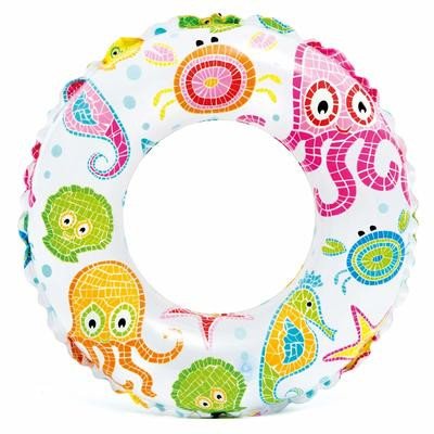 Фото - надувной круг для малышей с яркими морскими рисунками цена 35 грн. за штуку - Леопольд