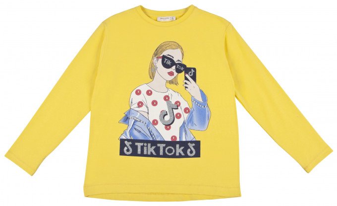 Фото - модний реглан TikTok ціна 245 грн. за штуку - Леопольд
