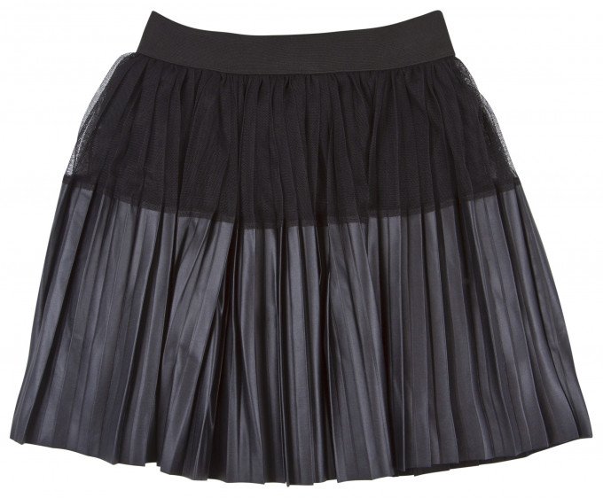 Фото - стильная черная юбка цена 355 грн. за штуку - Леопольд