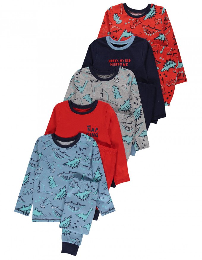 Фото - барвисті трикотажні піжами для хлопчика ціна 325 грн. за комплект - Леопольд