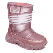 Картинка, рожеві зимові чоботи для дівчинки
