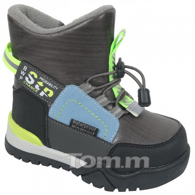 Фото - зимние ботинки на овчинке для мальчика цена 595 грн. за пару - Леопольд