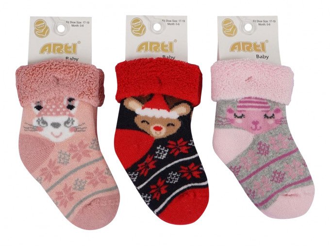 Фото - махрові шкарпетки для малюків ціна 65 грн. за пару - Леопольд
