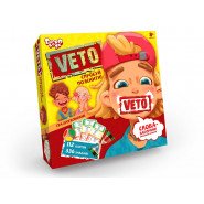 Картинка, забавная игра для веселой компании "Veto" на украинском языке