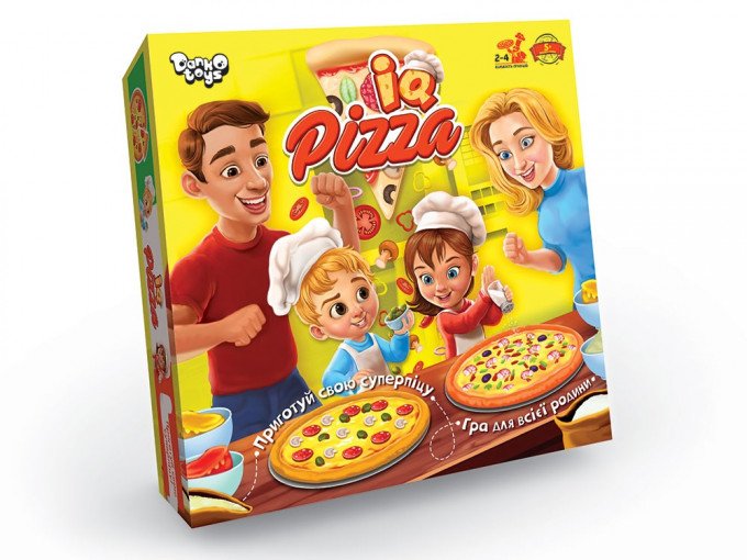 Фото - увлекательная игра для всей семьи IQ пицца цена 155 грн. за комплект - Леопольд