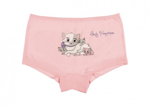 Фото - трусики-шортики для девочки из хлопка розового цвета цена 37 грн. за штуку - Леопольд