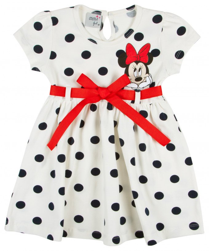 Фото - платье в веселых горошинах с Минни для лета цена 265 грн. за штуку - Леопольд