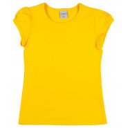 Картинка, жовта футболка для дівчинки