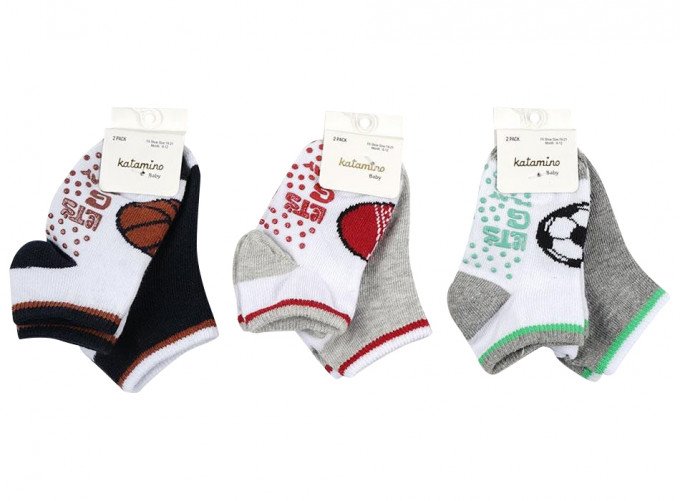 Фото - шкарпетки з м'ячиками в комплекті з 2х пар ціна 70 грн. за комплект - Леопольд
