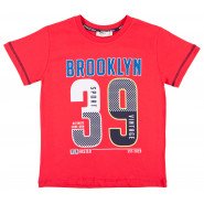 Картинка, однотонная футболка для мальчика "Бруклин"