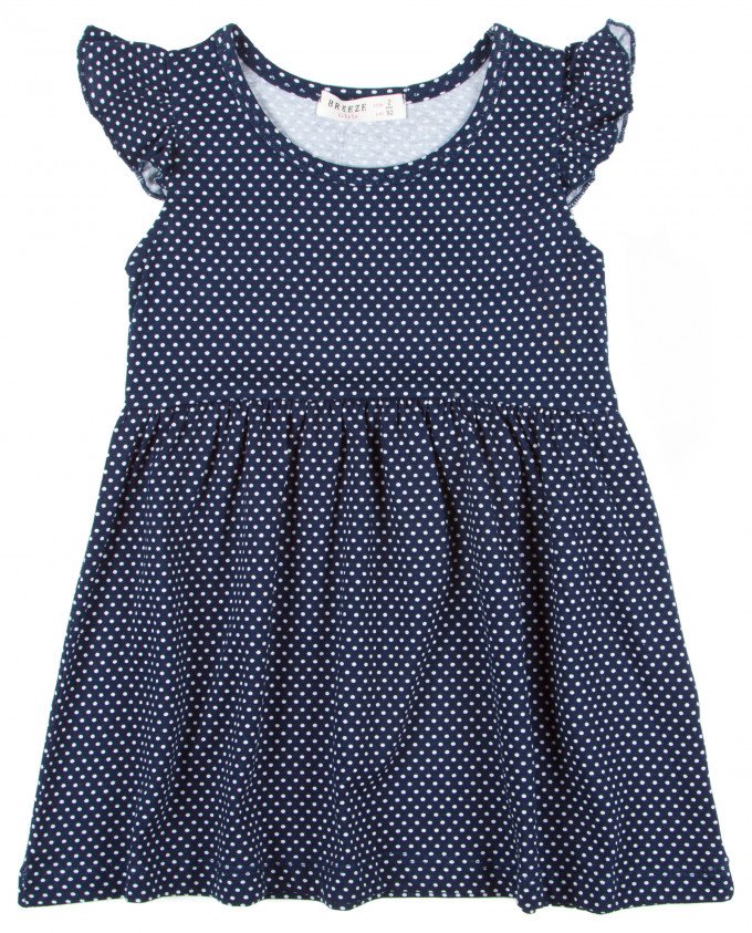 Фото - платье темно-синего цвета для девочки цена 135 грн. за штуку - Леопольд