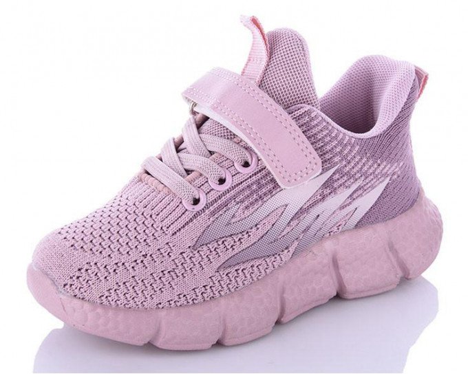 Фото - кросівки лілово-рожевого кольору для дівчинки ціна 365 грн. за пару - Леопольд