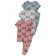 Картинка, хлопковые пижамы для детей "Панда"