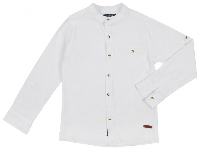 Фото - белая рубашка для мальчика цена 315 грн. за штуку - Леопольд