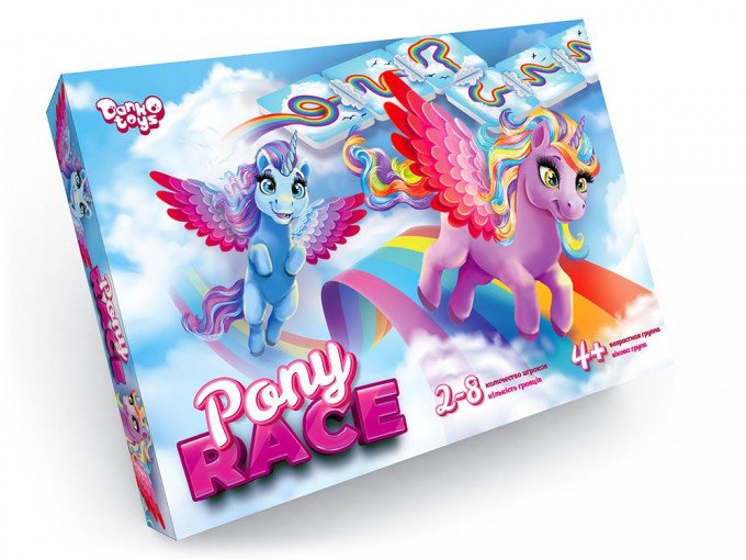 Фото - чудесная игра для всей семьи Pony Race цена 105 грн. за комплект - Леопольд