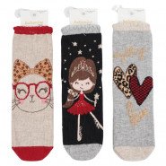 Картинка, турецькі шкарпетки для дівчинки