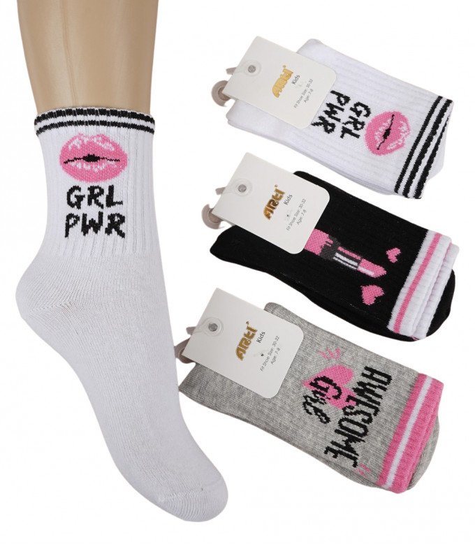 Фото - однотонные носочки для девочки цена 43 грн. за штуку - Леопольд