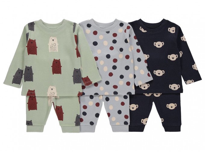 Фото - осенние хлопковые пижамы для мальчика цена 255 грн. за штуку - Леопольд