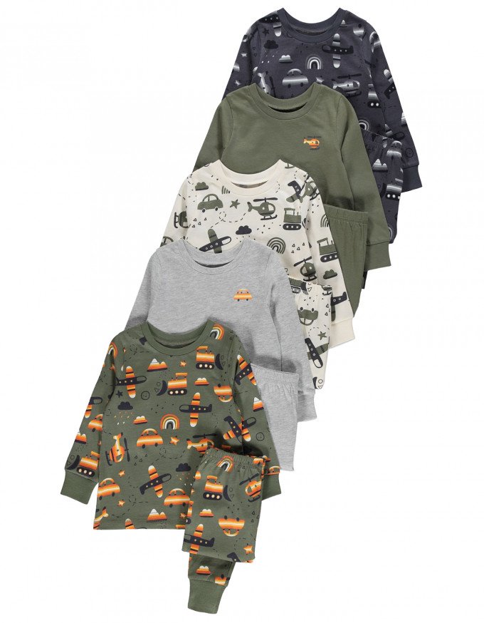 Фото - хлопковые мальчуковые пижамы с длинным рукавом цена 335 грн. за штуку - Леопольд