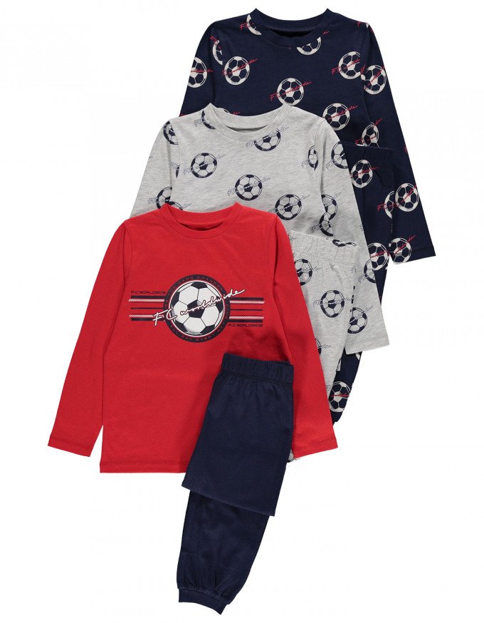 Фото - осенние хлопковые пижамы для мальчика цена 355 грн. за штуку - Леопольд
