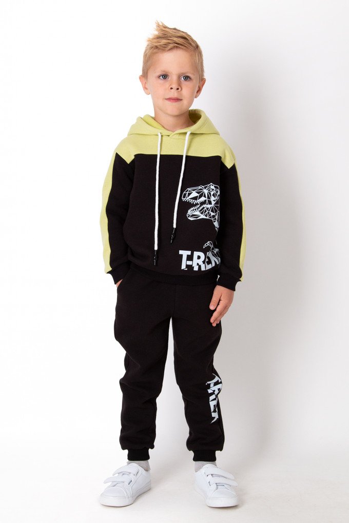 Фото - теплый костюм для мальчика на байке цена 699 грн. за комплект - Леопольд