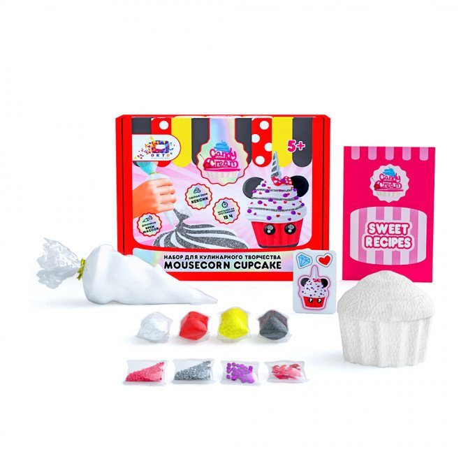 Фото - набір для творчості Mousecorn Cupcake для дівчинки ціна 135 грн. за комплект - Леопольд
