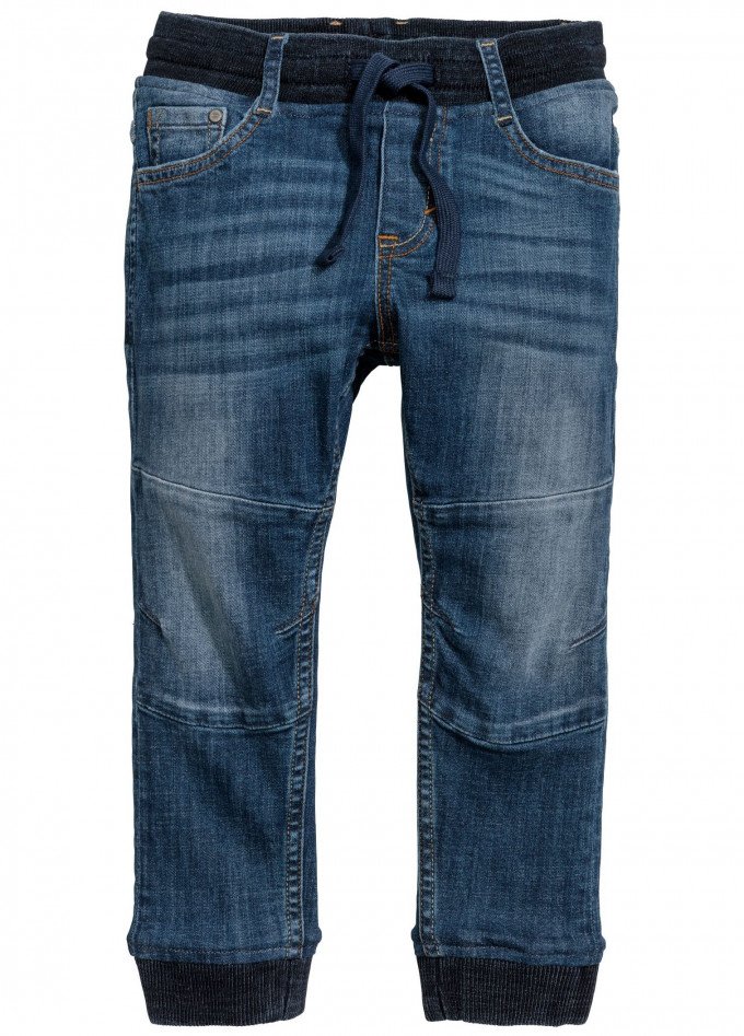 Фото - стрейчові джинси для маленького модника ціна 465 грн. за штуку - Леопольд