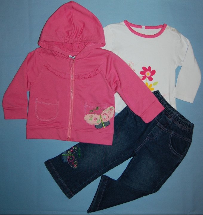 Фото - спортивный костюм тройка (110 р) цена 224 грн. за комплект - Леопольд